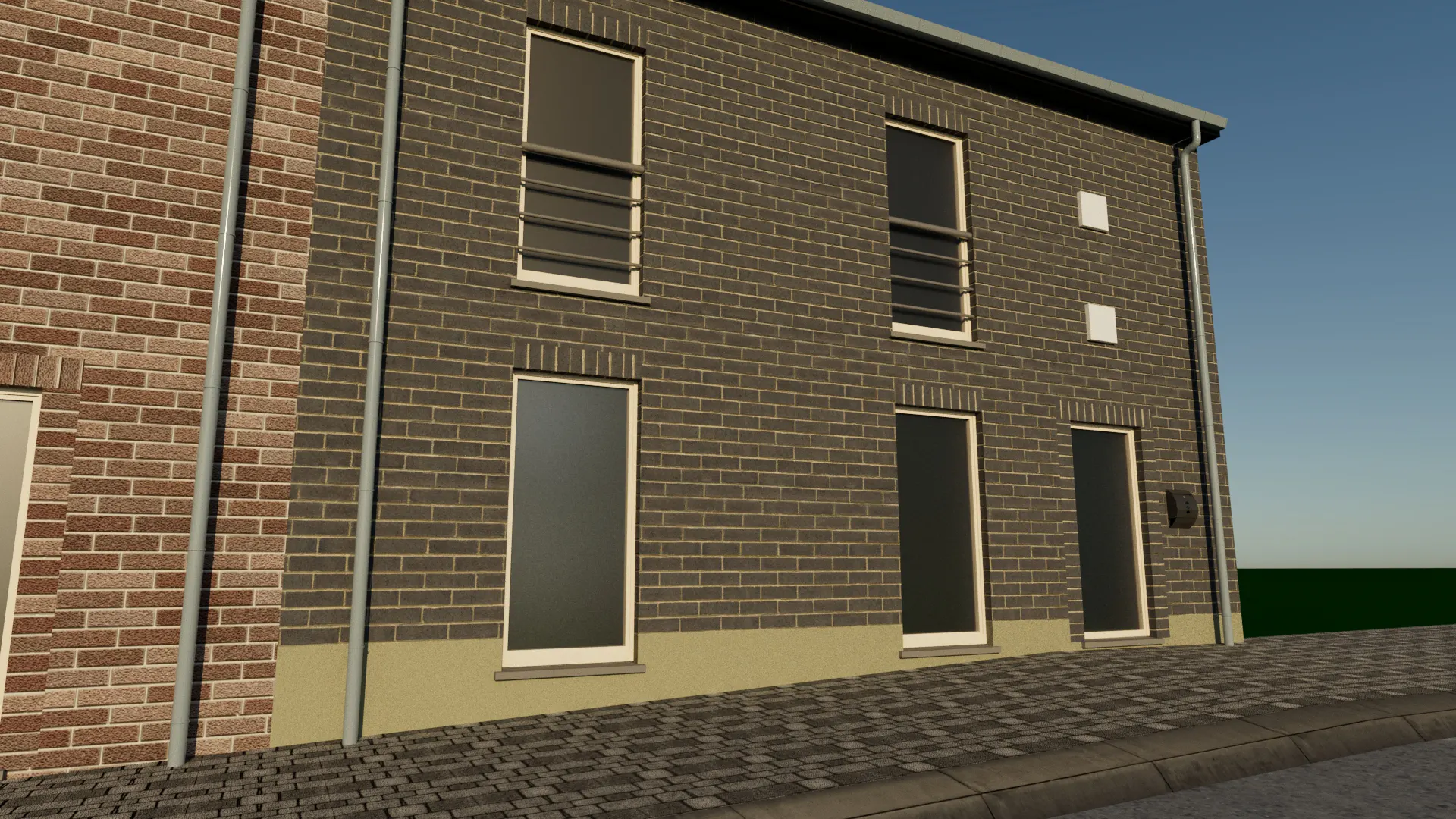 Rendu vue avant gauche